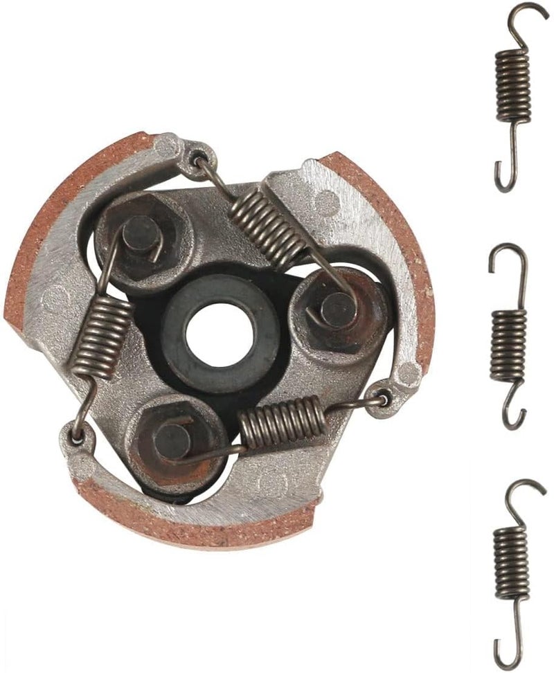 PRO BAT 3 Shoes Centrifugal Clutch Pad With Spring Assembly 2 Stroke 43cc 47cc 49cc Mini Pocket PIT Quad Dirt Bike ATV Dune Buggy - Image 1